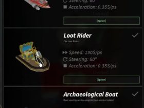 Fisch Roblox: Wie man das Loot Rider Boot und den Auric Rod bekommt.