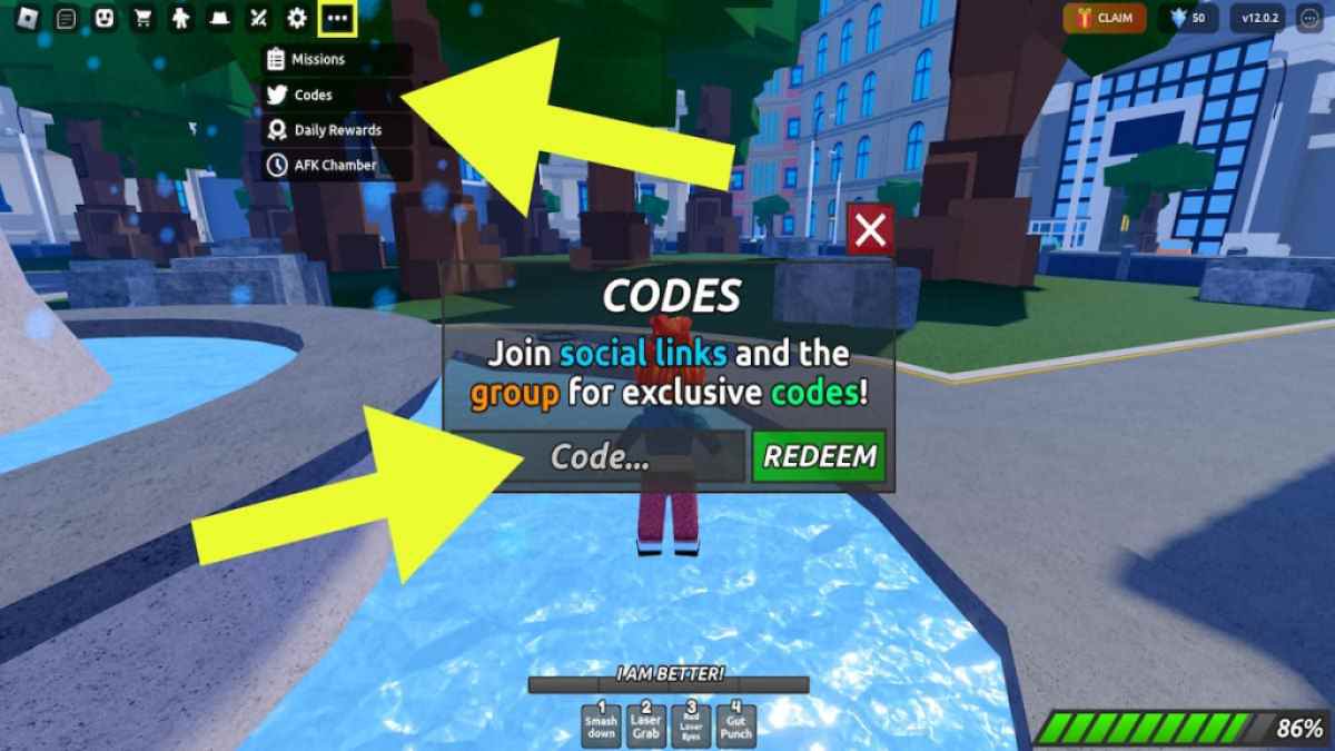 Jungs Battlegrounds Codes Februar 2024 [VALENTINES]