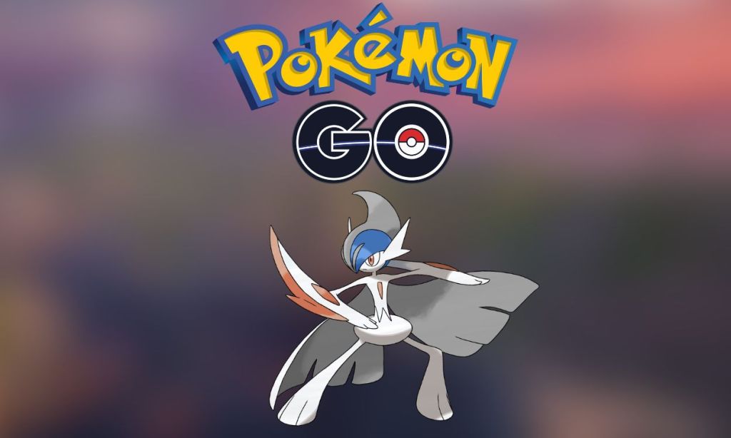 glänzender Mega Gallade Pokemon gehen