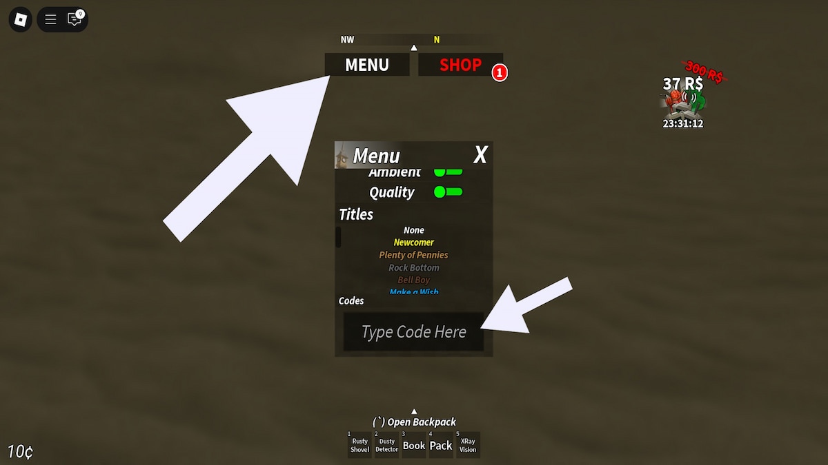 Wüstendetektoren Codes: Februar 2025 Update