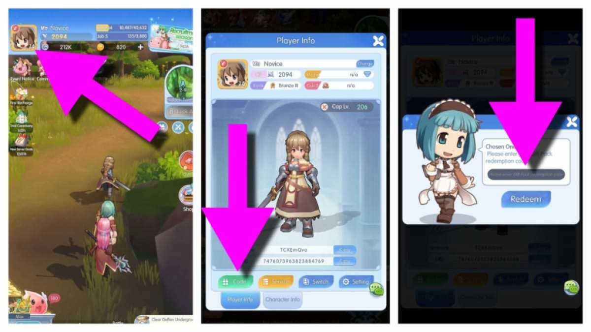 So lösen Sie Ragnarok Idle Adventure Plus Codes ein