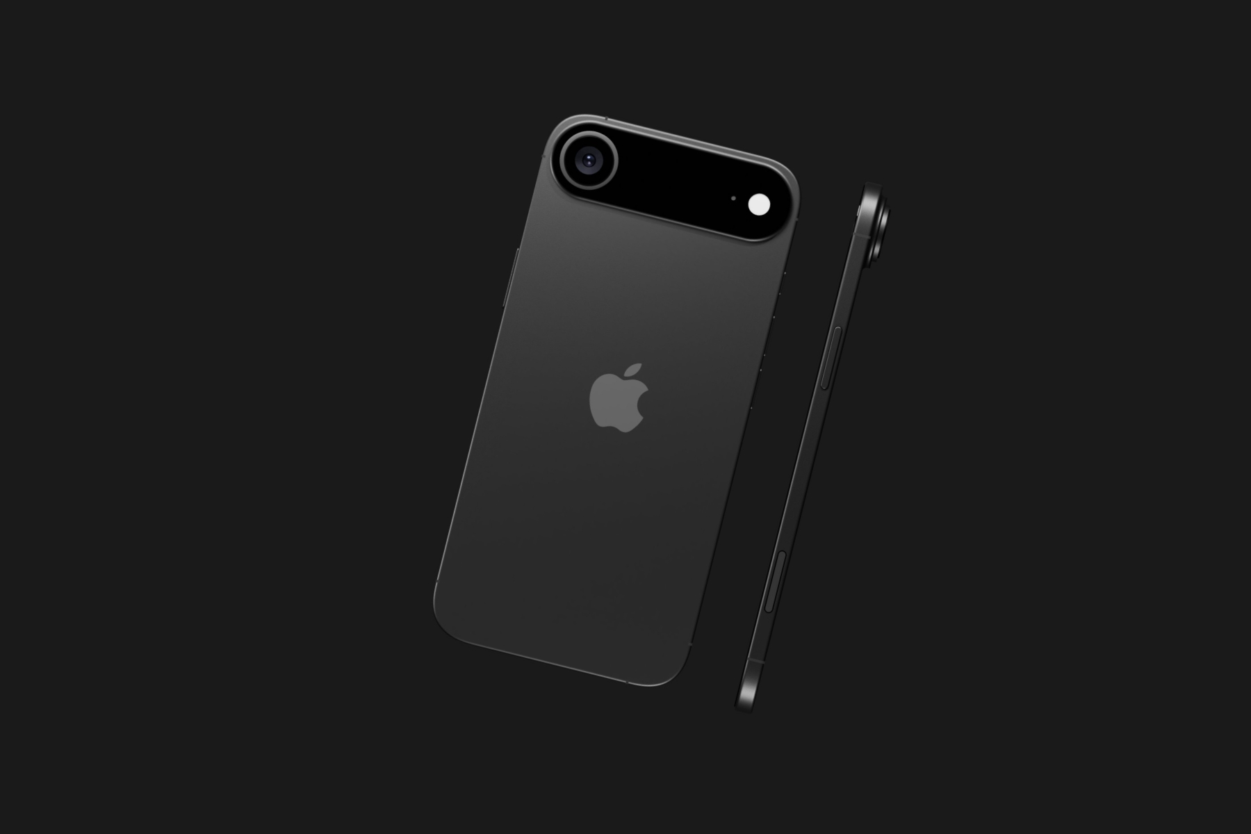 Angebliches Renderbild des iPhone 17 Air.