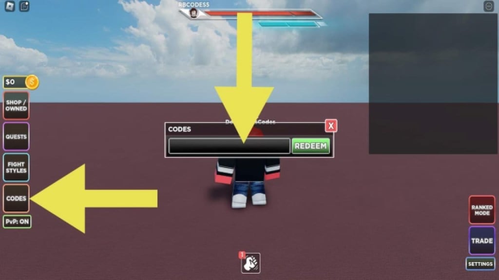 Wie man Codes in Untitled Boxing Game auf Roblox einlöst