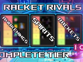Racket Rivals Tierliste: Top-Geister, Erwachungen und Schläger eingestuft