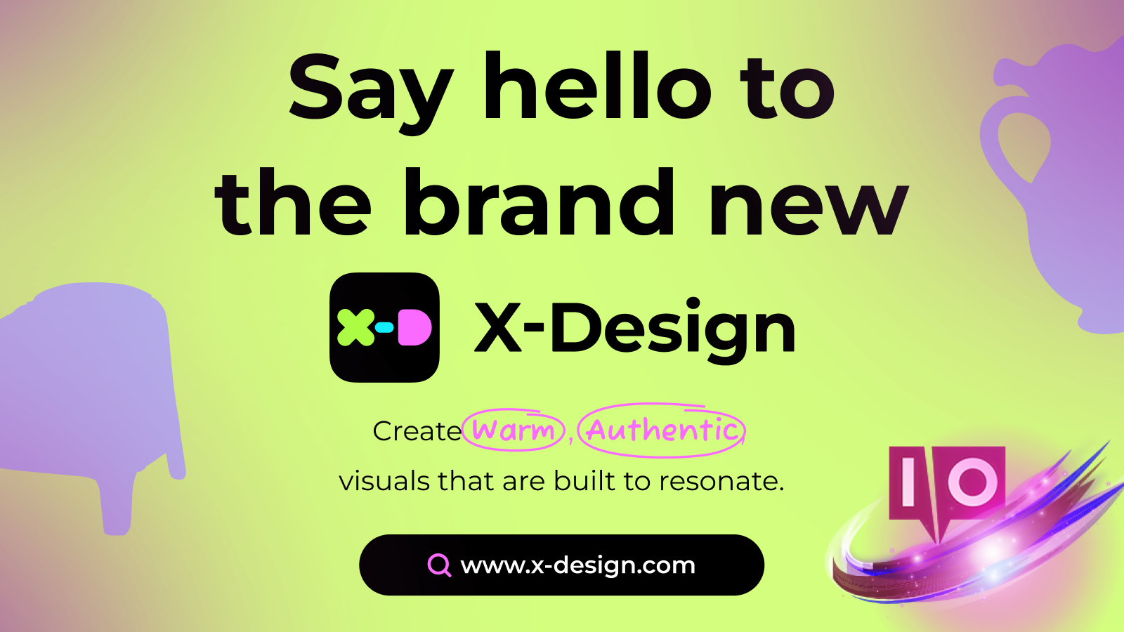 X-Design KI: Erstellen Sie mühelos warme, authentische Produktvisuals