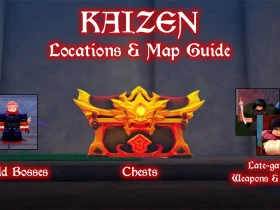 Kaizen Map Guide: Boss-, Truhen-, Waffen- & Stil-Fundorte