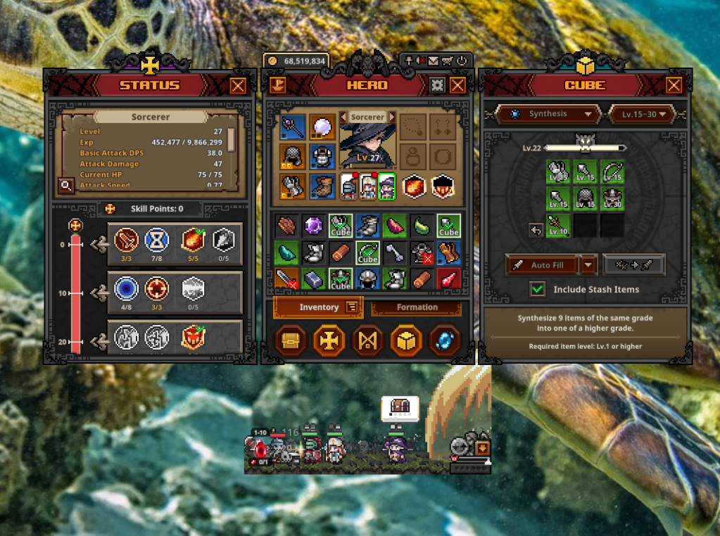 Beste Zauberer-Build für TBH (Task Bar Hero) 1