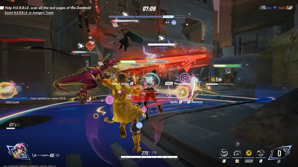 Jubilee fireworks finale ultimate ability in Marvel Rivals