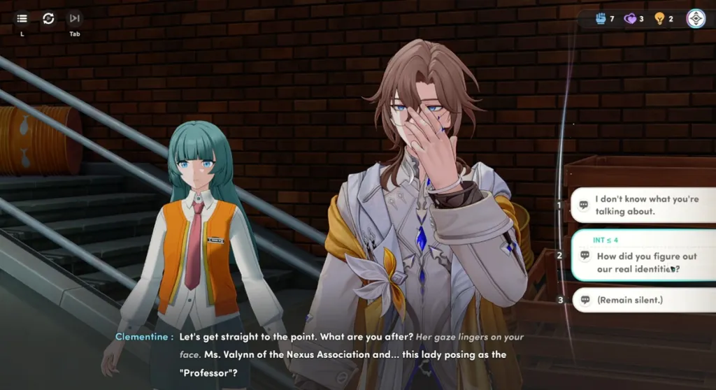Honkai Nexus Anima Dialogwerte